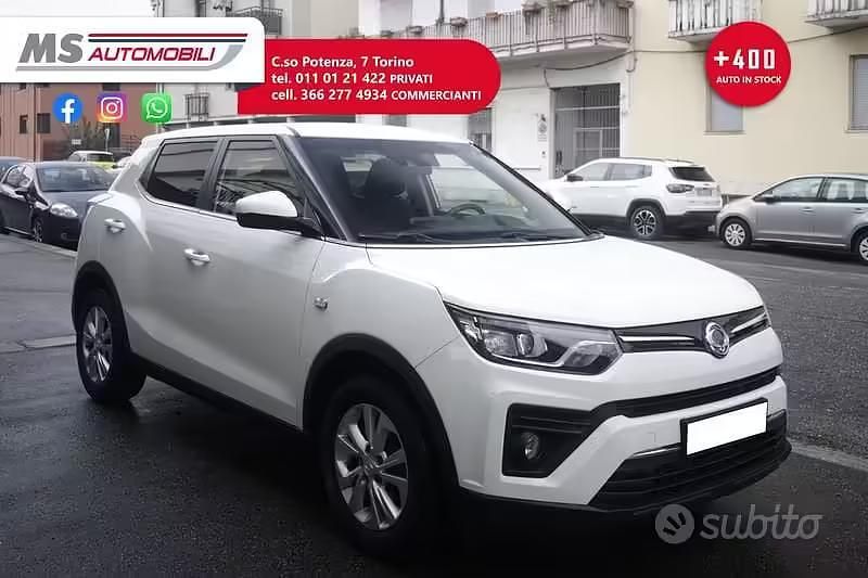 Usata Ssangyong (KGM) Tivoli 136 CV (100 kW) 2021 Bianco SUV
