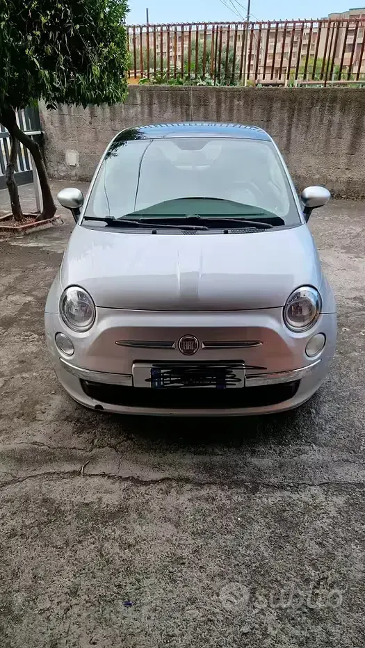 Usata Fiat 500 85 CV (62 kW) 2011 Grigio Berlina