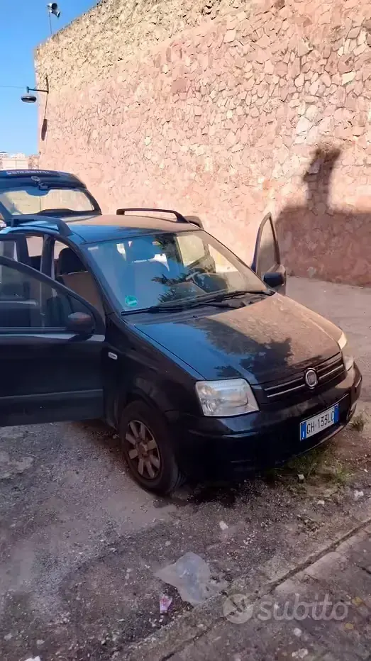Usata Fiat Panda 2009 Nero Utilitaria