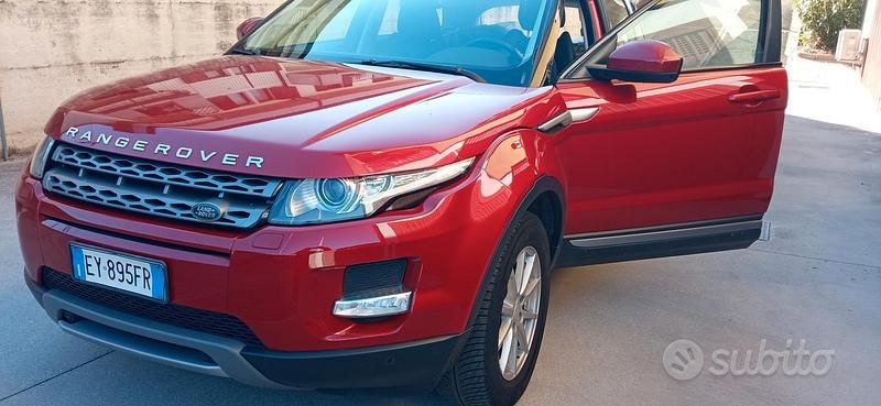 Usata Land Rover Range Rover evoque Pure 2015 Rosso Berlina
