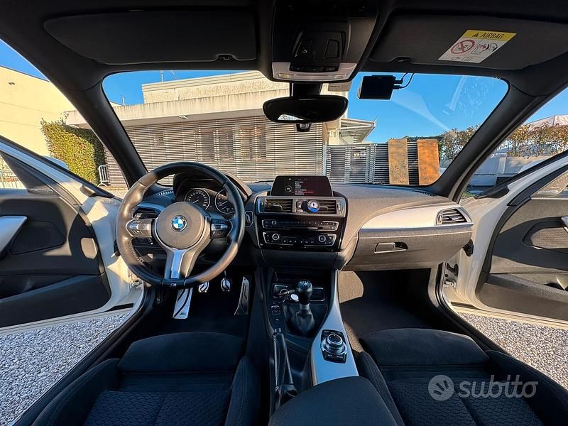 Usata BMW 116 M Sport 109 CV (80 kW) 2015 Bianco Utilitaria