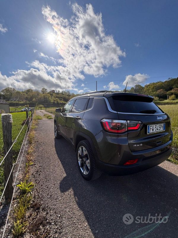 Usata Jeep Compass Limited 140 CV (102 kW) 2019 Grigio SUV