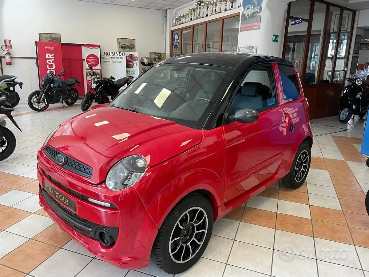 Usata Microcar M.Go 2019 Rosso Utilitaria