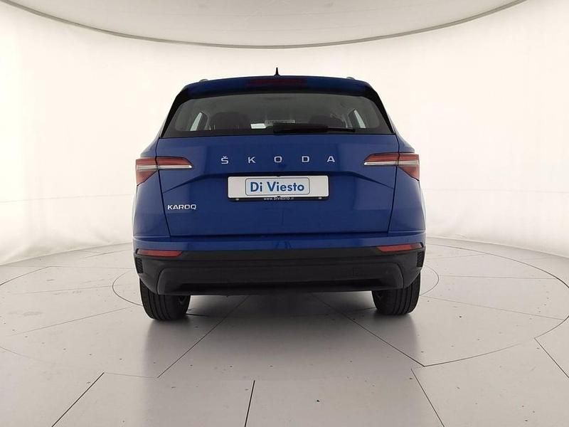 Usata Skoda Karoq Ambition 110 CV (80 kW) 2022 Blu mediterraneo SUV
