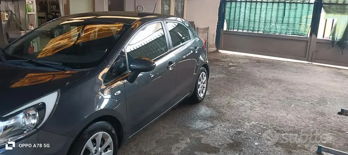 Usata Kia Rio 85 CV (62 kW) 2016 Grigio Utilitaria