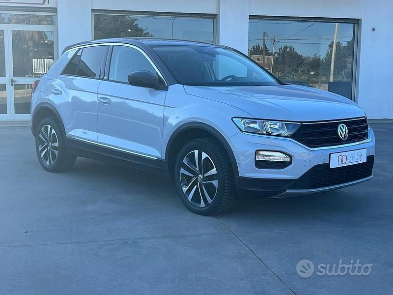 Usata VW T-Roc Advance 116 CV (85 kW) 2019 Bianco SUV