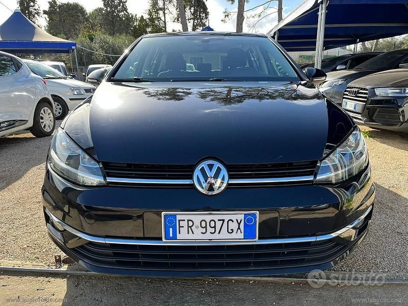 Usata VW Golf VII Executive 116 CV (85 kW) 2018 Nero Berlina