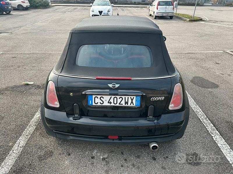 Usata Mini Cooper Cabriolet 2005 Nero Cabrio