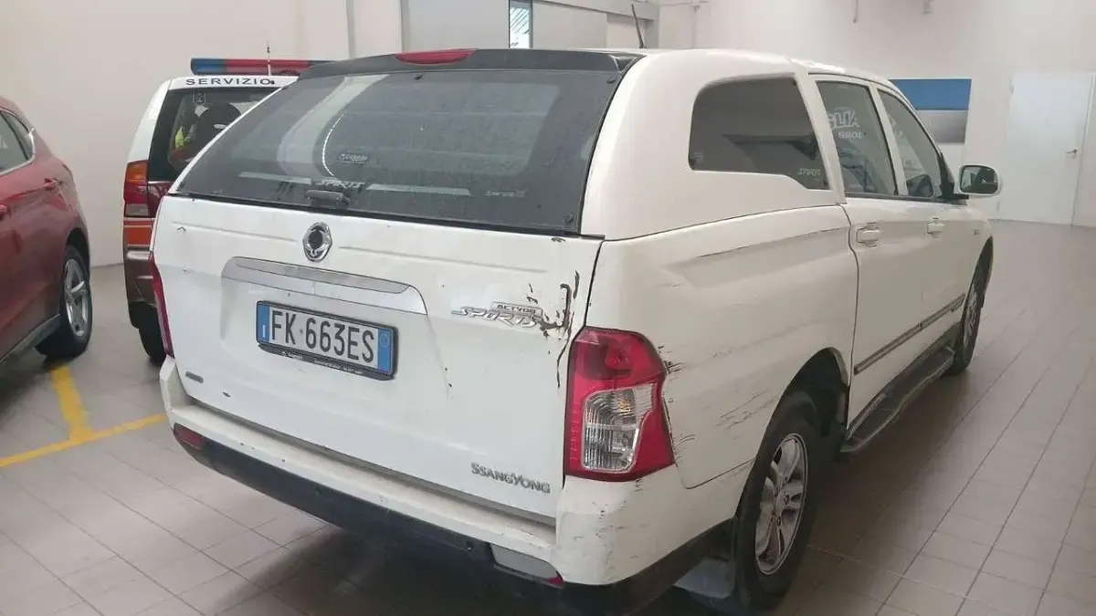 Usata SsangYong Actyon 155 CV (114 kW) 2017 Bianco SUV