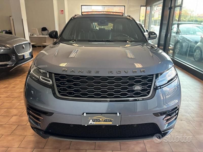 Usata Land Rover Range Rover Velar R-Dynamic 300 CV (220 kW) 2017 Blu SUV