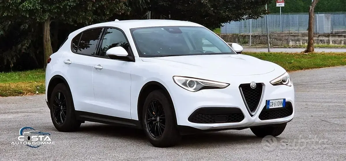 Usata Alfa Romeo Stelvio Super 160 CV (117 kW) 2020 Bianco SUV