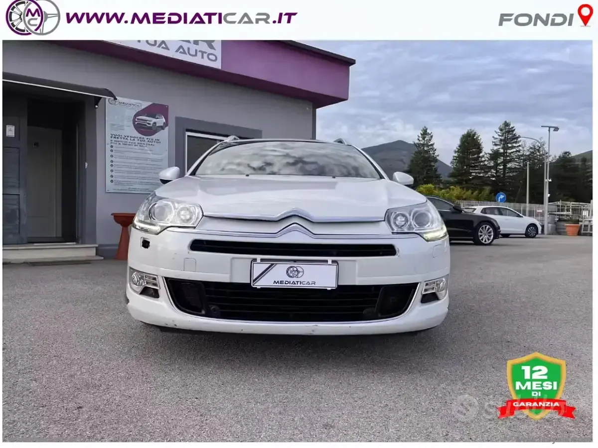 Usata Citroën C5 163 CV (119 kW) 2013 Bianco Station wagon