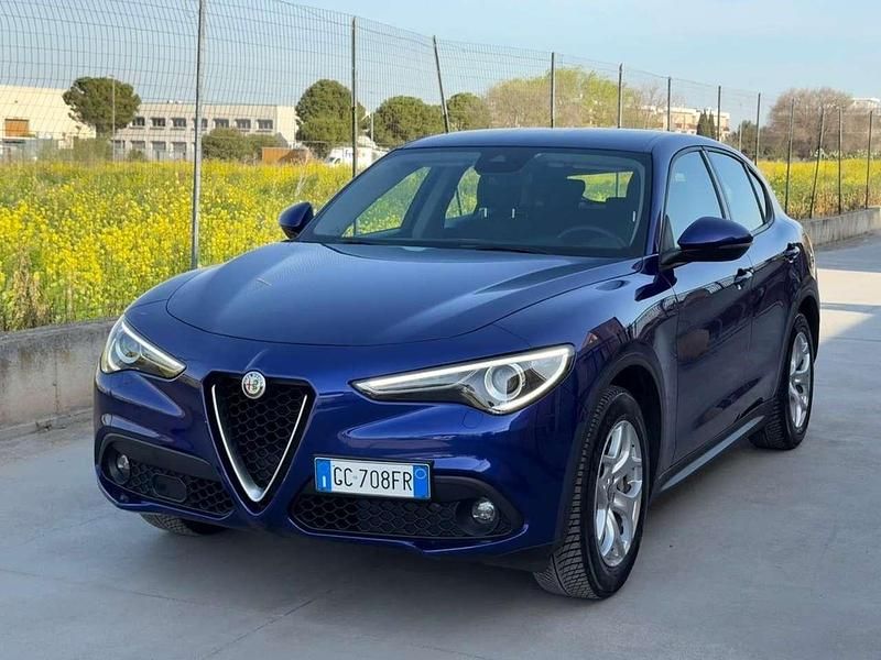 Usata Alfa Romeo Stelvio Ti 190 CV (139 kW) 2020 Blu SUV