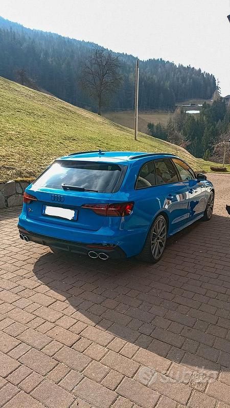 Usata Audi S4 347 CV (255 kW) 2019 Blu Station wagon
