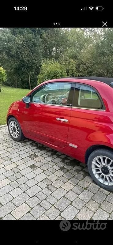 Usata Fiat 500 75 CV (55 kW) 2010 Cabrio