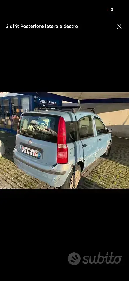 Usata Fiat Panda Dynamic 60 CV (44 kW) 2009 Bluazzurro Utilitaria