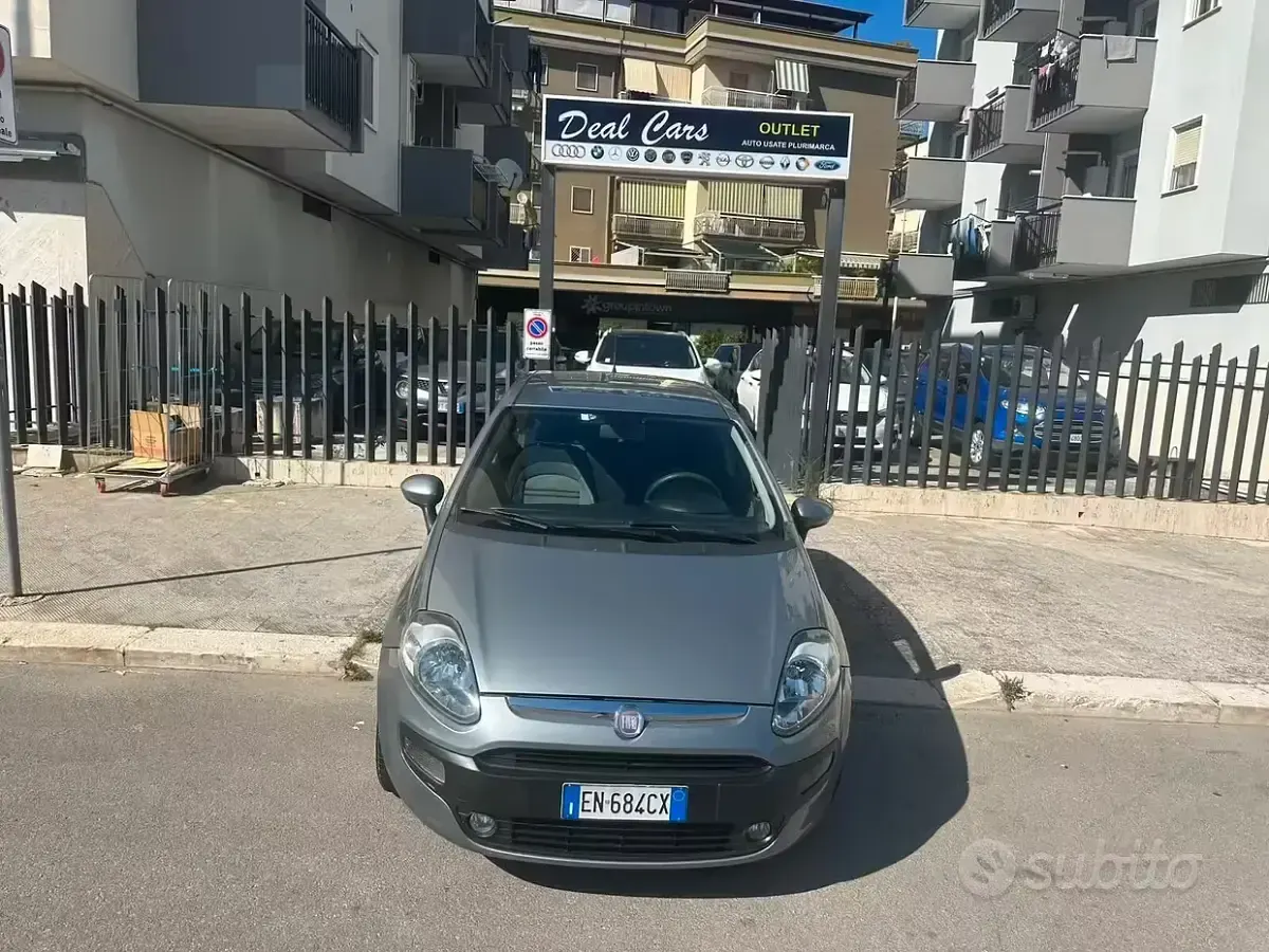 Usata Fiat Punto Evo S 75 CV (55 kW) 2012 Grigio Utilitaria