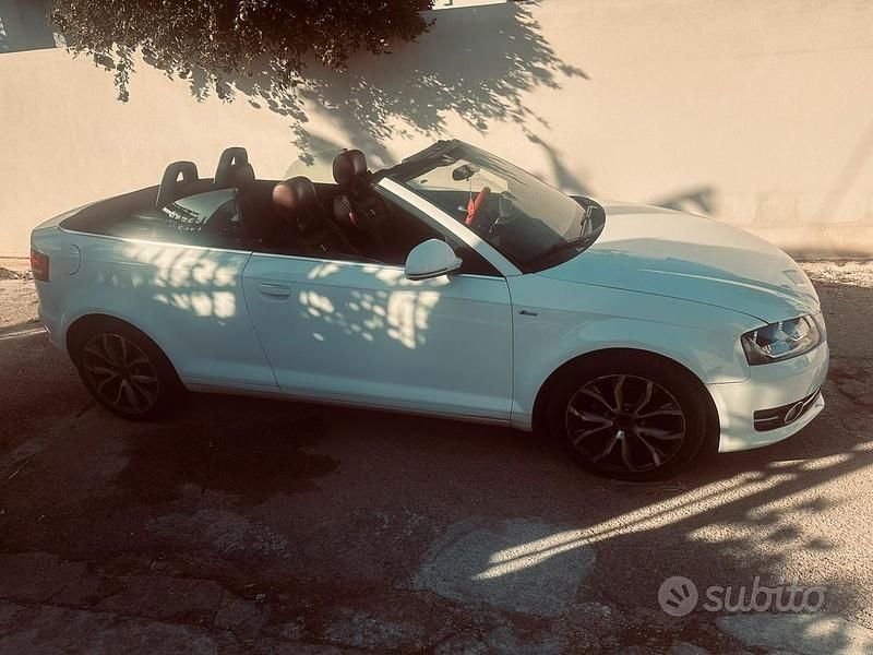 Usata Audi A3 Cabriolet 105 CV (77 kW) 2008 Bianco Cabrio