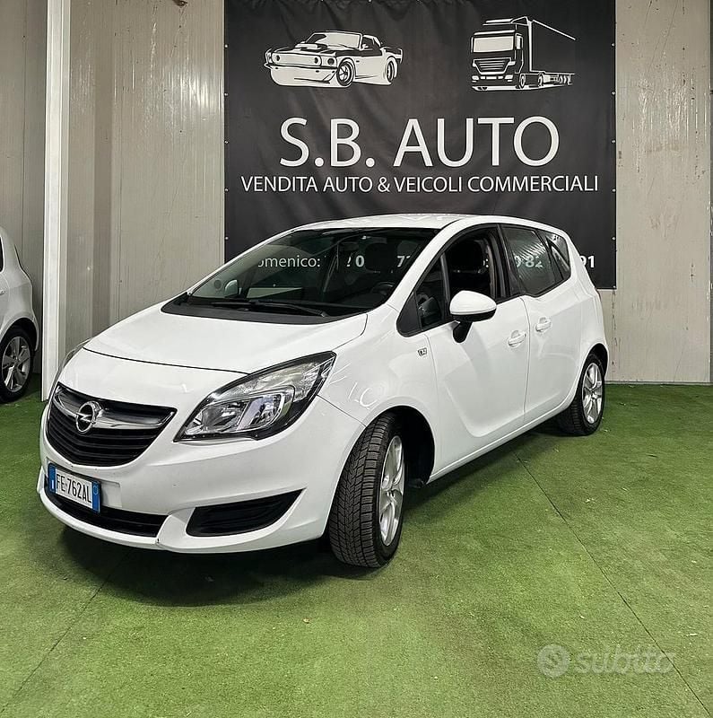Bianco Usata 2016 Opel Meriva Cosmo Monovolume | 4899 € (Ottimo prezzo) - Immagine 1/4