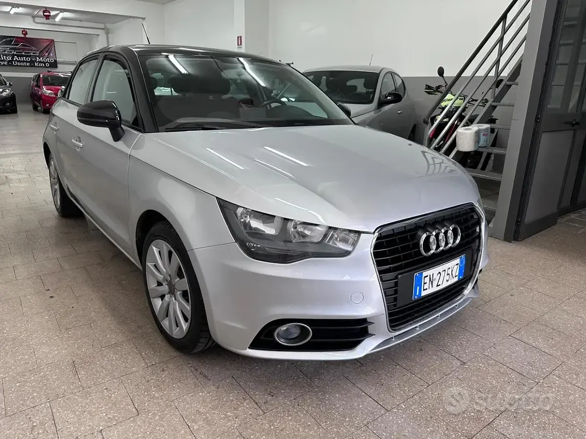 Usata Audi A1 Ambition 90 CV (66 kW) 2013 Grigio Utilitaria