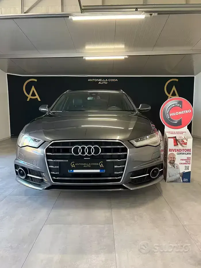 Usata Audi A6 S-Line 190 CV (139 kW) 2018 Grigio Station wagon
