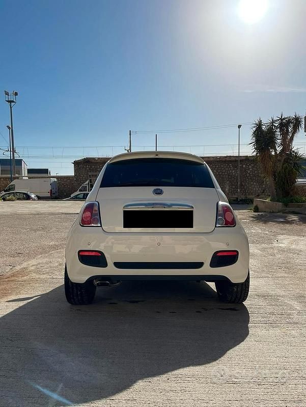 Usata Fiat 500 95 CV (69 kW) 2015 Bianco Berlina