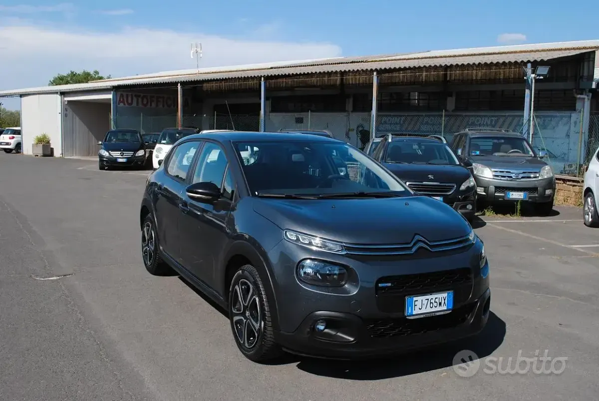 Usata Citroën C3 Feel 82 CV (60 kW) 2017 Grigio Berlina