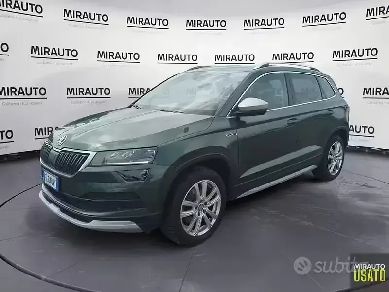 Usata Skoda Karoq 150 CV (110 kW) 2019 Verde SUV