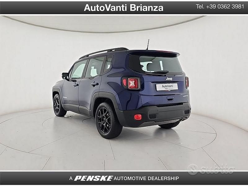 Usata Jeep Renegade Limited 150 CV (110 kW) 2021 Blu SUV