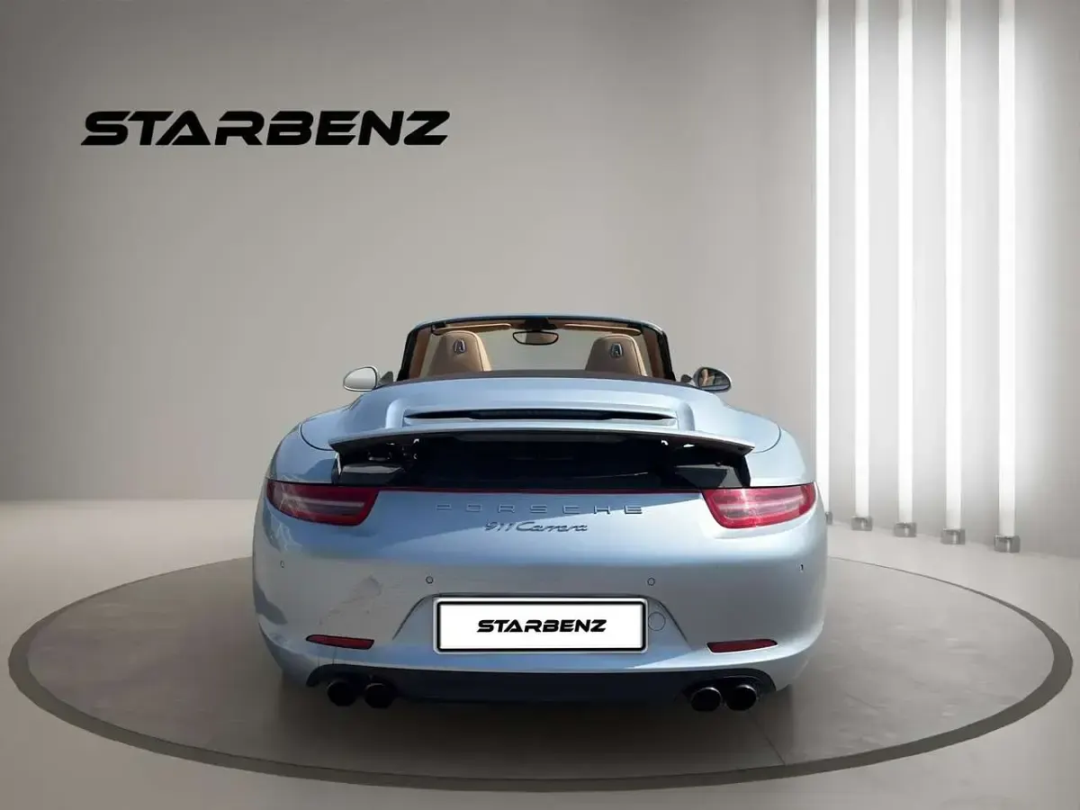 Usata Porsche 991 349 CV (256 kW) 2015 Argento Cabrio