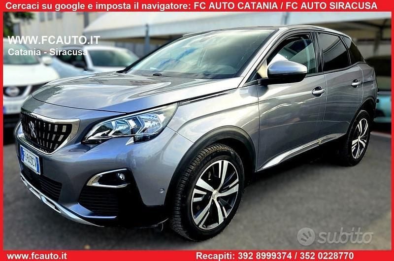 Usata Peugeot 3008 Business-Line 120 CV (88 kW) 2017 Grigio SUV