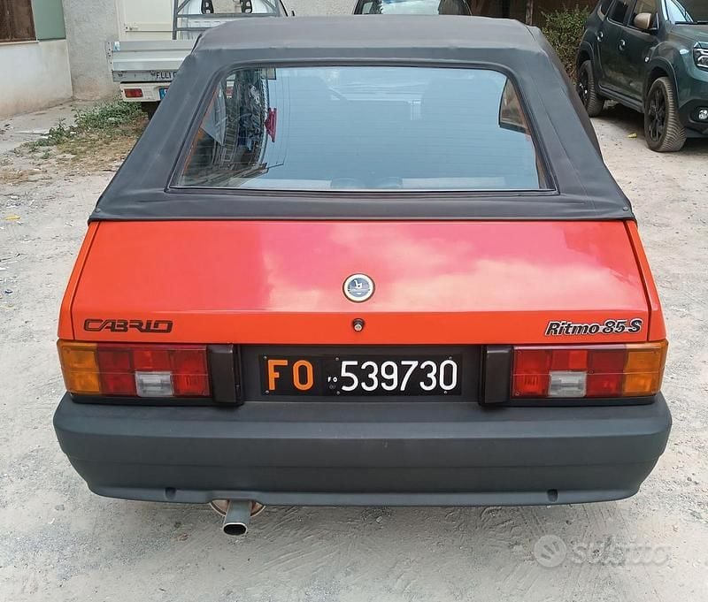 Usata Fiat Ritmo 130 CV (95 kW) 1983 Cabrio