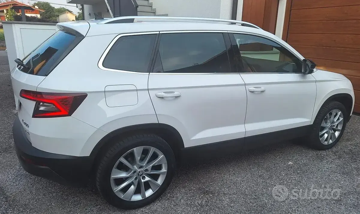 Usata Skoda Karoq Style 150 CV (110 kW) 2018 Bianco SUV