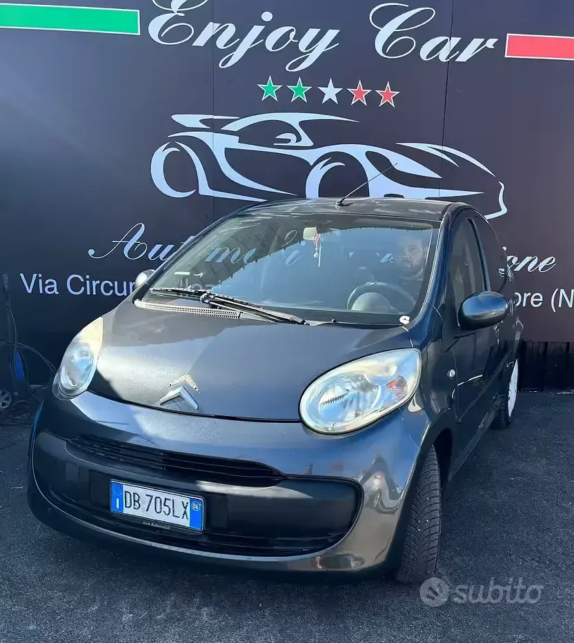 Gebraucht Citroën C1 54 PS (39 kW) 2008 Schwarz Kleinwagen