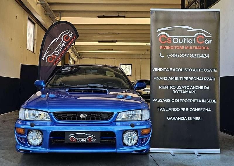 Usata Subaru Impreza 280 CV (205 kW) 1999 Blu/azzurro Berlina