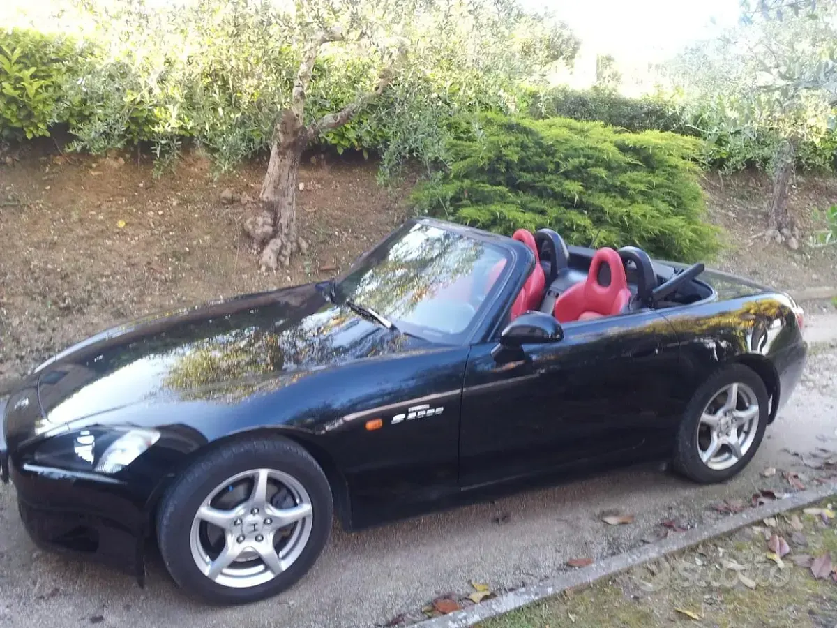 Usata Honda S 2000 S 241 CV (177 kW) 2000 Nero Cabrio