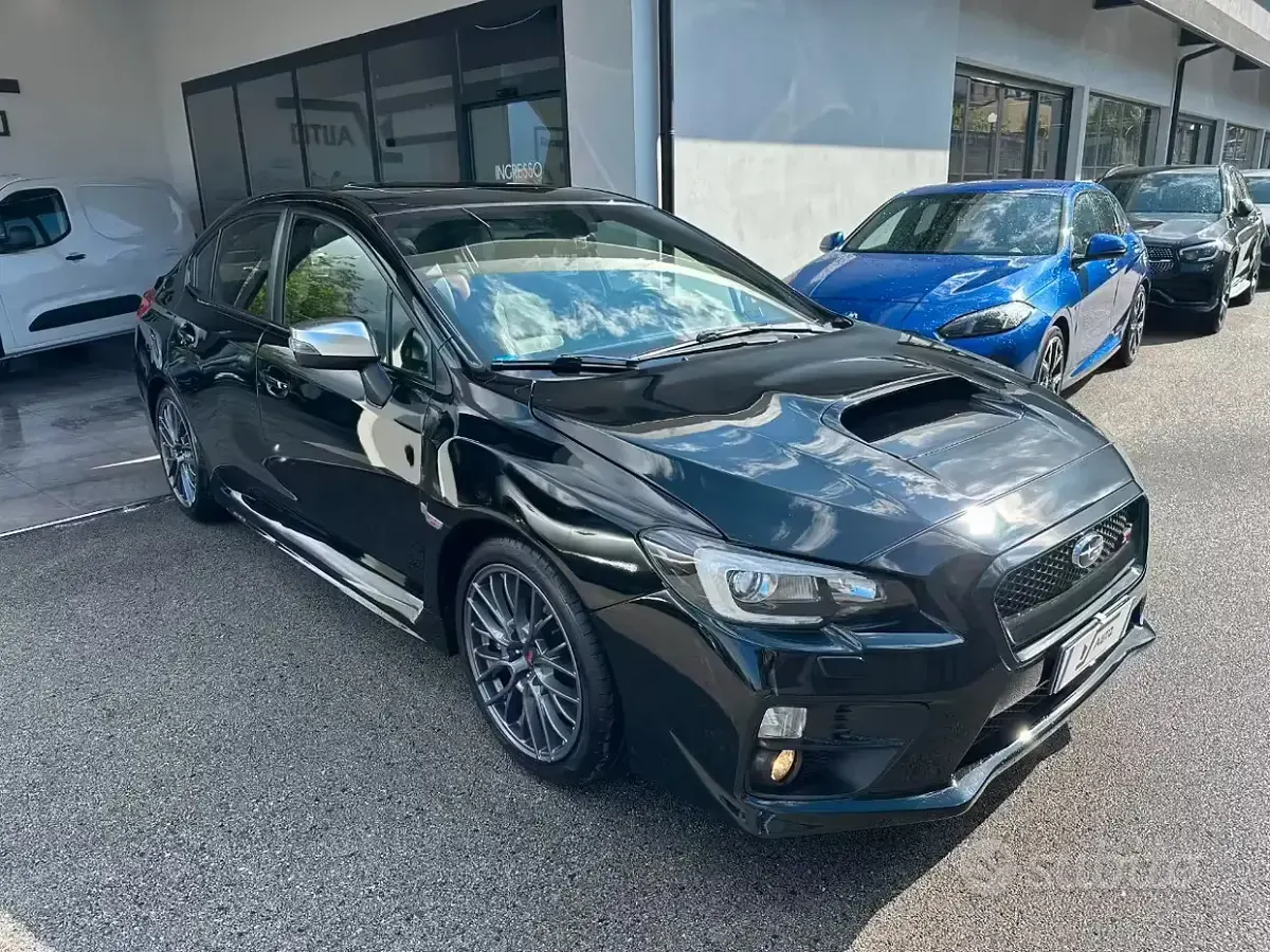 Usata Subaru WRX STI 300 CV (220 kW) 2017 Nero Berlina
