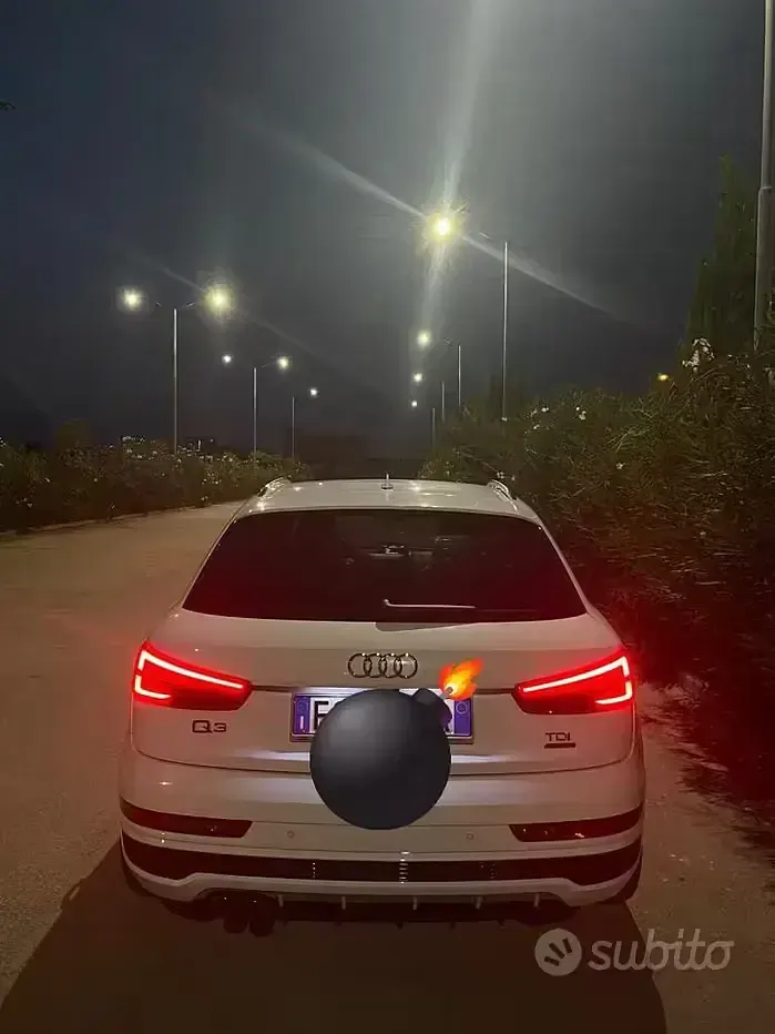 Usata Audi Q3 S-Line 184 CV (135 kW) 2017 Bianco SUV