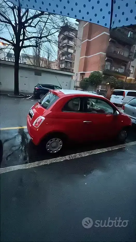 Usata Fiat 500 69 CV (50 kW) 2010 Rosso Utilitaria