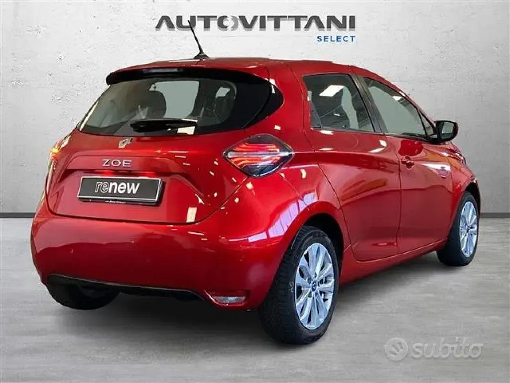 Usata Renault Zoe Intens 50 kW (69 CV) 2020 Rosso Utilitaria