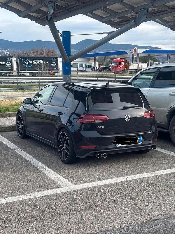 Usata VW Golf VII GTD 2018 Nero Berlina