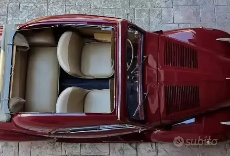 Usata Fiat Topolino 1950 Rosso Utilitaria