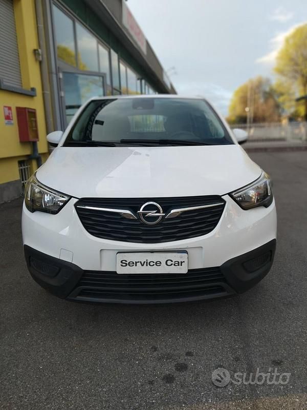 Usata Opel Crossland X 82 CV (60 kW) 2019 Bianco SUV