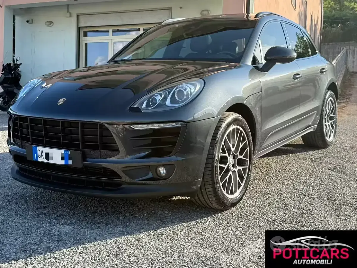 Usata Porsche Macan 250 CV (183 kW) 2017 Grigio SUV