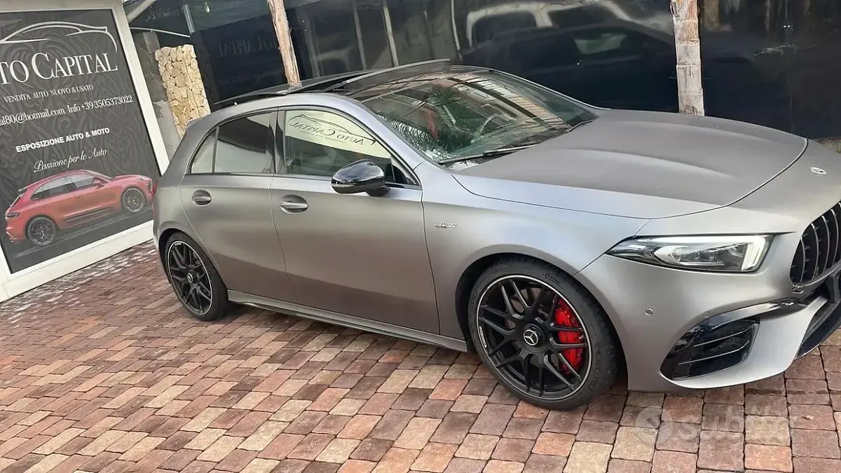 Usata Mercedes A45 AMG AMG 421 CV (309 kW) 2022 Grigio Berlina
