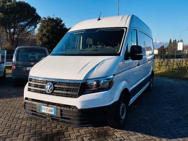 Usata VW Crafter Business 140 CV (102 kW) 2019 Bianco Furgone