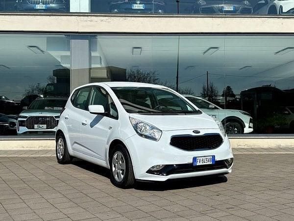 Usata Kia Venga Active 90 CV (66 kW) 2019 Bianco Utilitaria