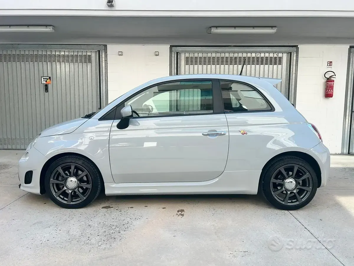 Usata Fiat 500 Abarth 135 CV (99 kW) 2015 Grigio Utilitaria