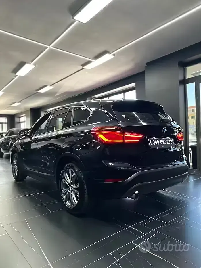 Usata BMW X1 xLine 150 CV (110 kW) 2016 Nero SUV