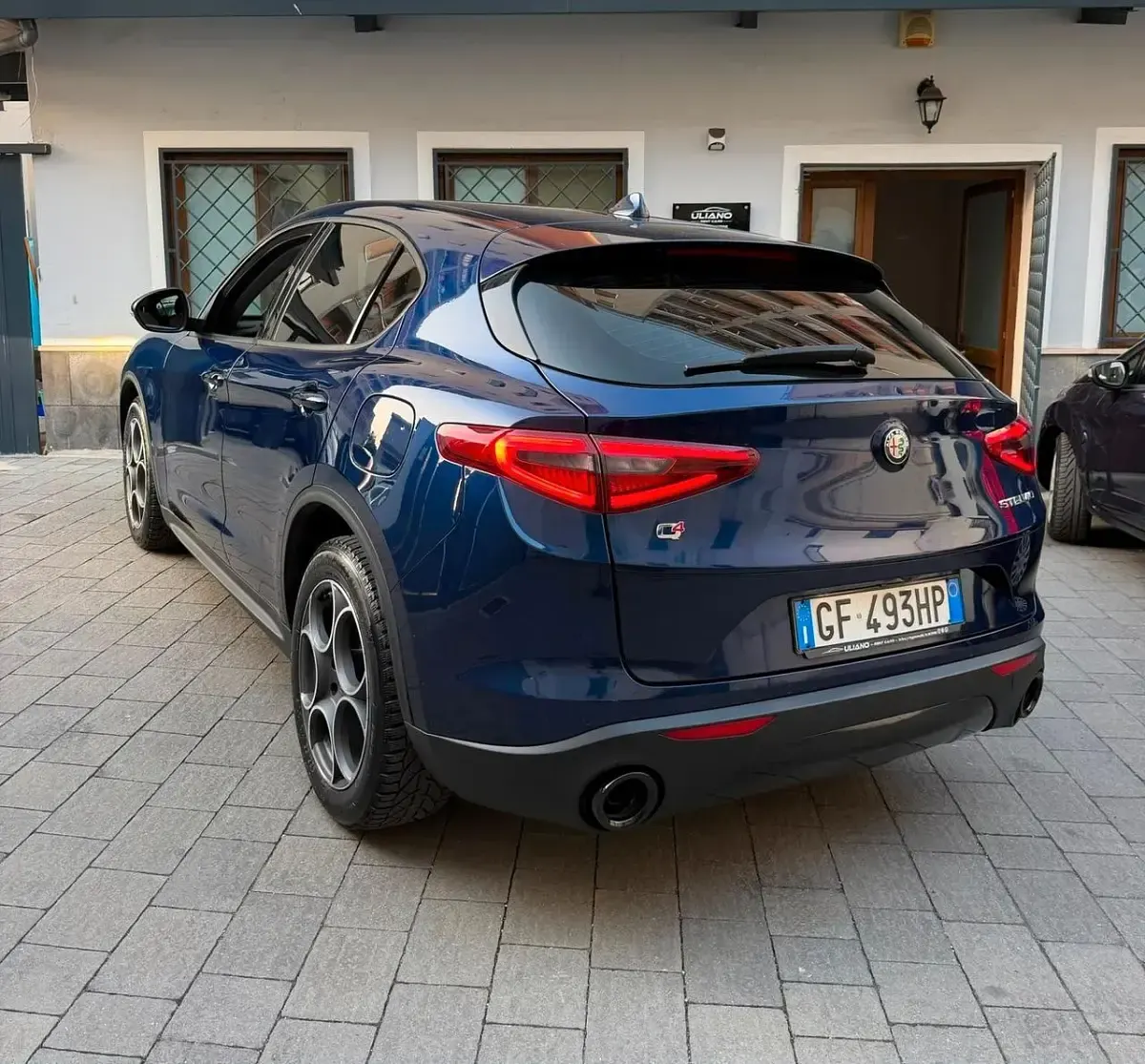 Usata Alfa Romeo Stelvio Executive 190 CV (139 kW) 2021 Blu SUV